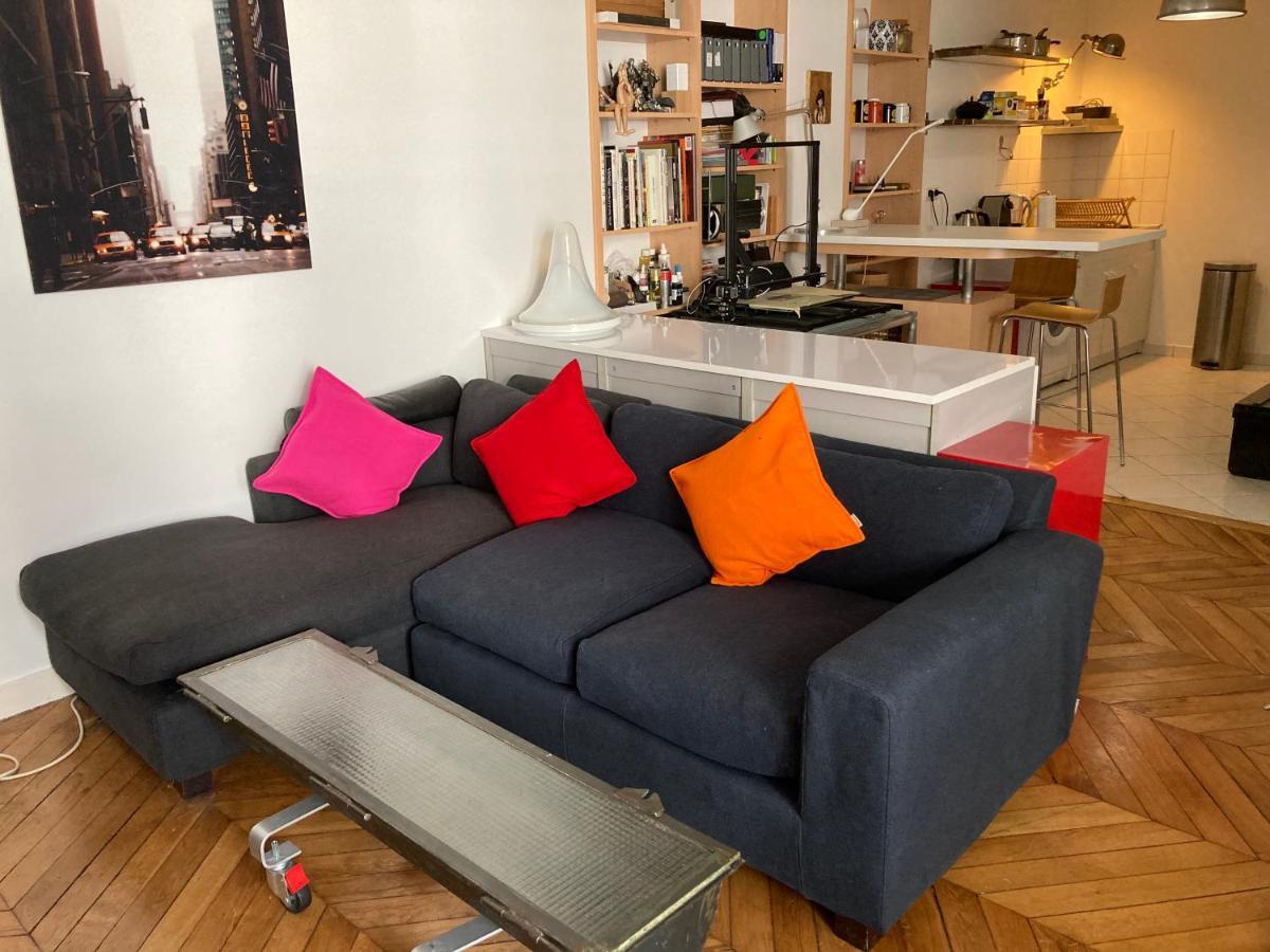 Appartement Charmant studio à Paris Extérieur photo